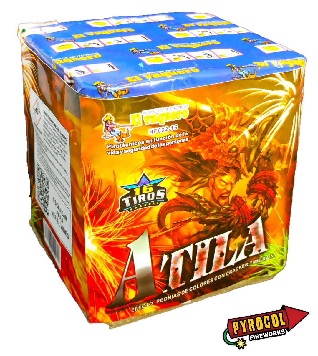 TORTA ATILA 16 TIROS