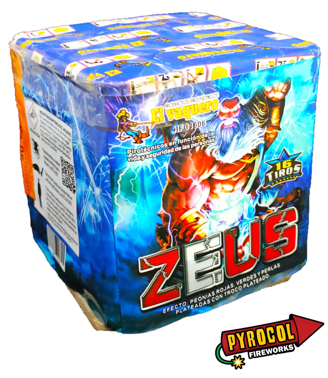 TORTA ZEUS 16 TIROS