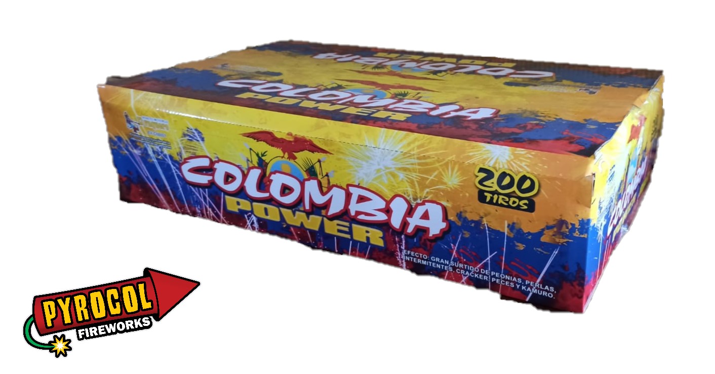 TORTA COLOMBIA POWER 200 TIROS