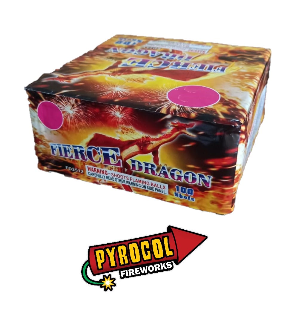TORTA FIERCE DRAGON 100 TIROS